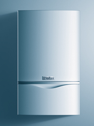 Газовый настенный двухконтурный котел VAILLANT (Вайлант) Германия turboTEC plus VUW 282-5 турбированный, мощность 28 кВт, со встроенной функцией приготовления горячей воды 